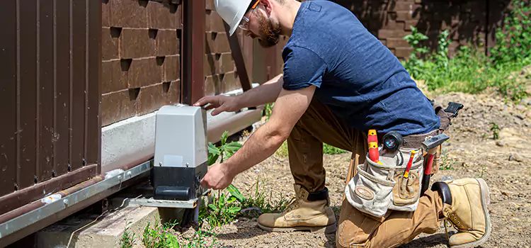 Electric Driveway Gate Installation Detroit