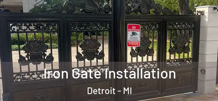 Iron Gate Installation Detroit - MI